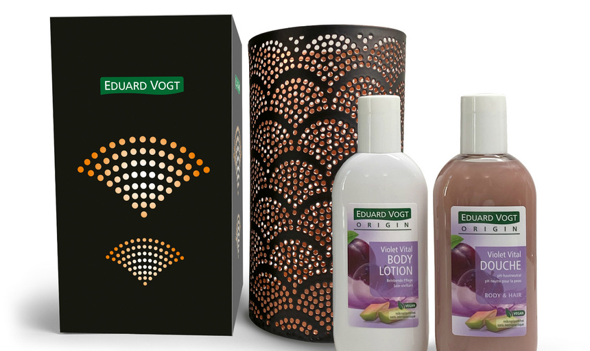 Coffret cadeau Violet Vital d’Eduard Vogt 