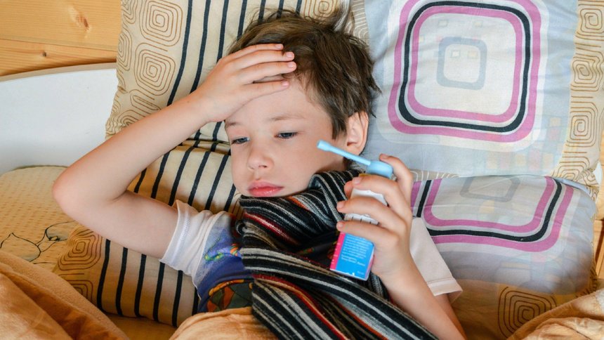 Schnupfen bei Kindern